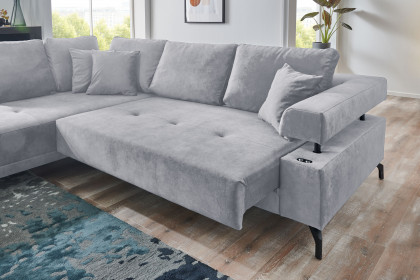 Dream von AZ Iwaniccy - Ecksofa links blausilber