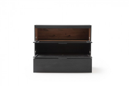 Yoris von SCHÖNER WOHNEN - Highboard Kerneiche/ anthrazit