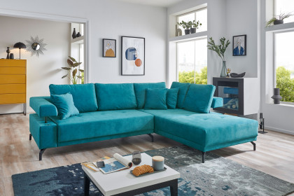 Dream von AZ Iwaniccy - Ecksofa rechts petrol