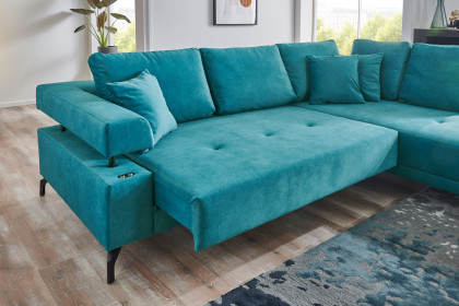 Dream von AZ Iwaniccy - Ecksofa rechts petrol
