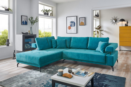 Dream von AZ Iwaniccy - Ecksofa links petrol