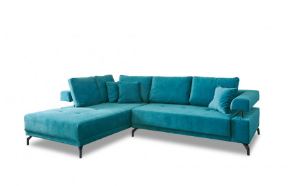 Dream von AZ Iwaniccy - Ecksofa links petrol