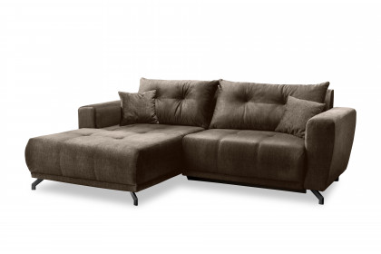 Restato von Benformato - Polstersofa Variante links braun