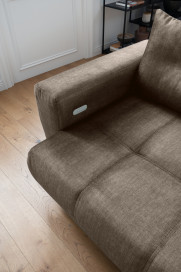 Restato von Benformato - Polstersofa Variante rechts braun
