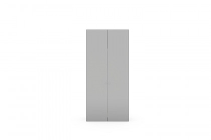 Longline von JUTZLER - Flurschrank ca. 220 cm hoch schwarz - Glas grau