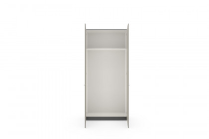 Longline von JUTZLER - Garderobenschrank ca. 220 cm hoch - Front Glas nougat