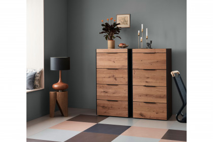 Yoris von SCHÖNER WOHNEN - Highboard Kerneiche Umato