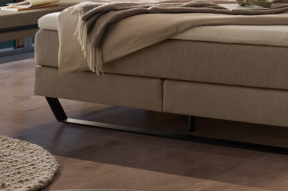 Pronto von Hasena - Boxspringbett Ambra in Sand