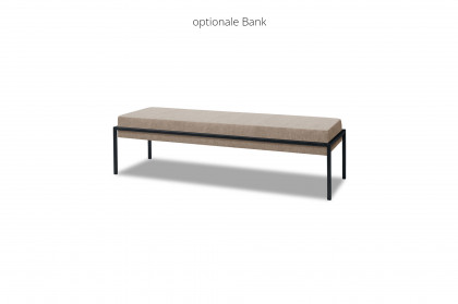 Pronto von Hasena - Boxspringbett Ambra in Sand