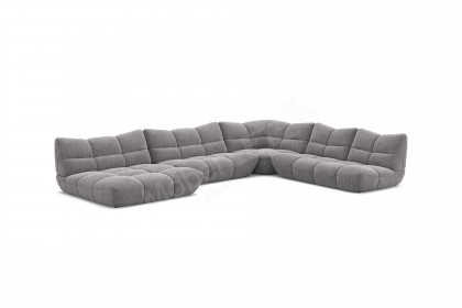 Passion-LE25 von designwerk - Sofalandschaft rechts argento