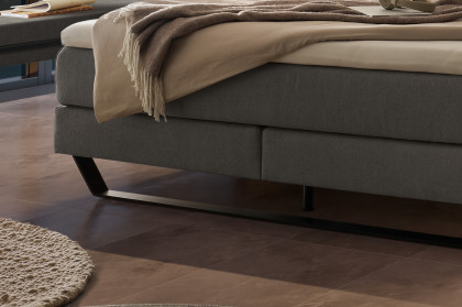 Pronto von Hasena - Boxspringbett Ambra in Grey