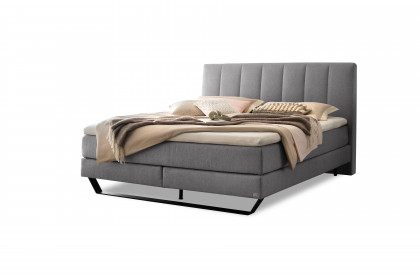 Pronto von Hasena - Boxspringbett Ambra in Grey