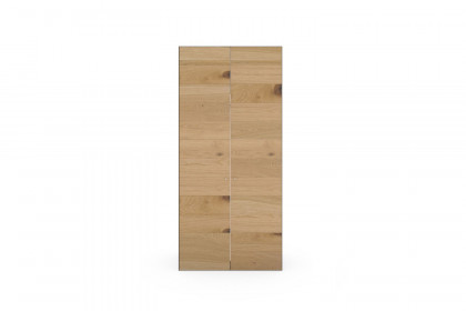 Longline von JUTZLER - Schrank mit Kurztiefe schwarz - Wildeiche Furnier
