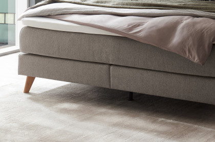 Pronto von Hasena - Boxspringbett Beatriz in Grey