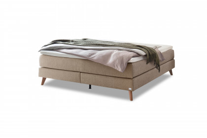 Pronto von Hasena - Boxspringbett Beatriz in Sand