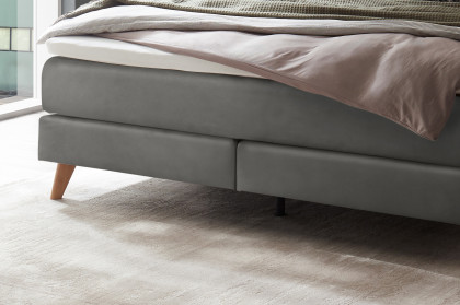 Pronto von Hasena - Boxspringbett Beatriz in Steel