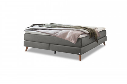 Pronto von Hasena - Boxspringbett Beatriz in Steel