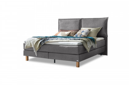 Pronto von Hasena - Boxspringbett Bonita in Grey