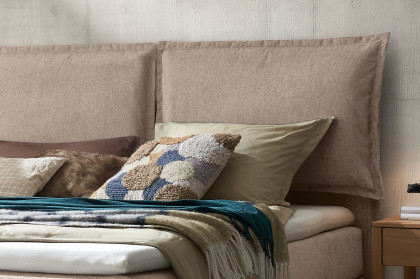 Pronto von Hasena - Boxspringbett Bonita in Sand