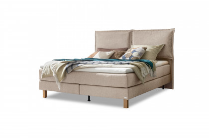 Pronto von Hasena - Boxspringbett Bonita in Sand