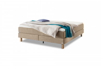 Pronto von Hasena - Boxspringbett Carlota in Sand