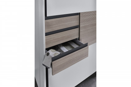Bremen von Wimex - Schwebetürenschrank weiß/ Multiplex