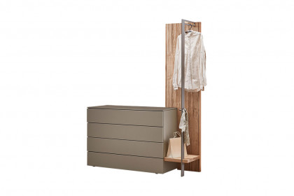 Plan von Thielemeyer - Schubkastenkommode Lack fango - Garderobe Spaltholz