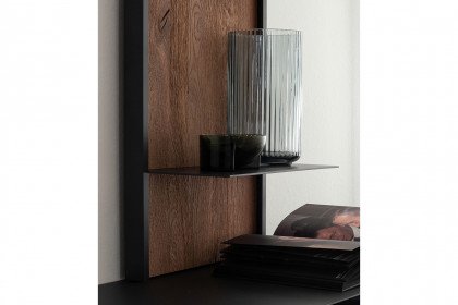 Yoris von SCHÖNER WOHNEN - Wohnwand V20 Kerneiche Umato/ Eiche anthrazit