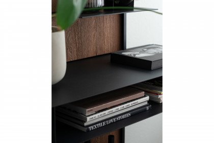 Yoris von SCHÖNER WOHNEN - Wohnwand V20 Kerneiche Umato/ Eiche anthrazit