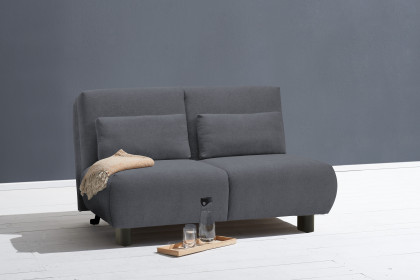 Minou von ell+ell - Faltsofa dunkelgrau