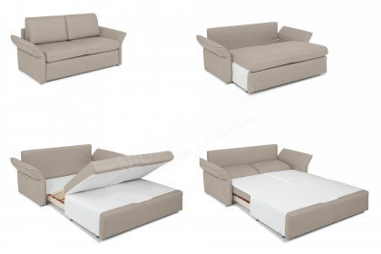 Nancy-Sleep von Restyl - Schlafsofa 130 in Cappuccino