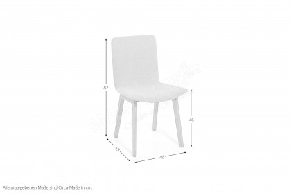 #811 Dining Chair von Skovby - Stuhl sandfarben