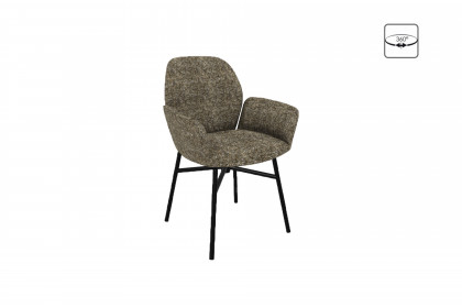 Mood #99 von Mobitec - Stuhl in Taupe