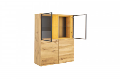 Como von Schösswender - Highboard HCO 02 Kupfereiche bronze geölt