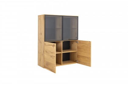 Como von Schösswender - Highboard HCO 02 Kupfereiche bronze geölt