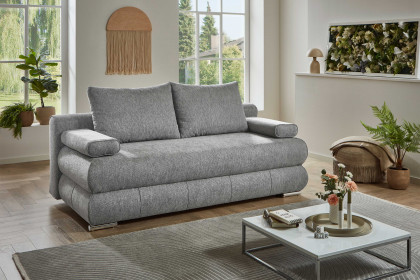 Borna-SO350 von Sun Garden - Schlafsofa silber