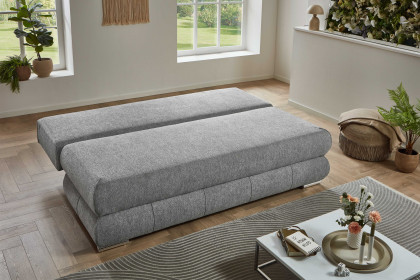 Borna-SO350 von Sun Garden - Schlafsofa silber