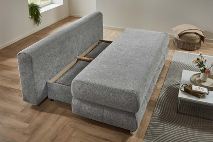 Borna-SO350 von Sun Garden - Schlafsofa silber