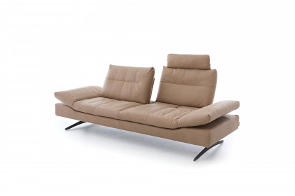 16741 Seventy5 von Willi Schillig - Ledersofa sand