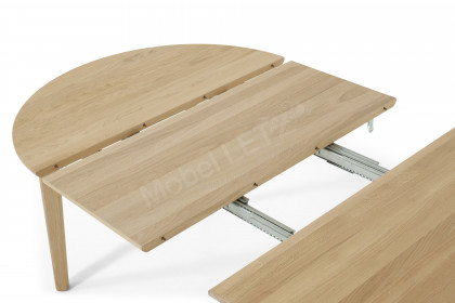 120 Dining Table von Skovby - Esstisch aus Eiche massiv, weiß geölt