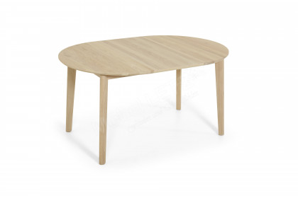 120 Dining Table von Skovby - Esstisch aus Eiche massiv, weiß geölt