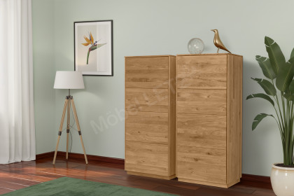 St. Gallen von TPT Möbel - Highboard Wildeiche natur geölt