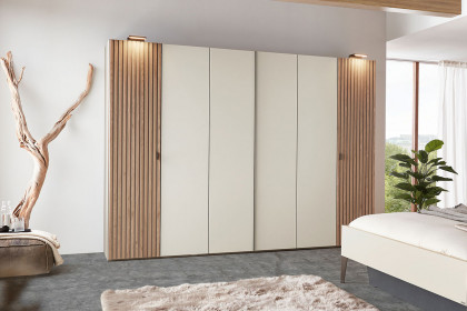 Plan von Thielemeyer - Kleiderschrank ca. 300 cm breit creme mit Lamellen