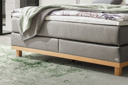 Pronto von Hasena - Boxspringbett Cecilia in Steel