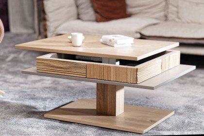 V/lacera living von Voglauer - Couchtisch Wildeiche mit Lackabsetzung