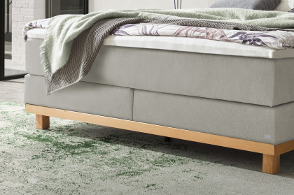 Pronto von Hasena - Boxspringbett Cecilia in Lightgrey