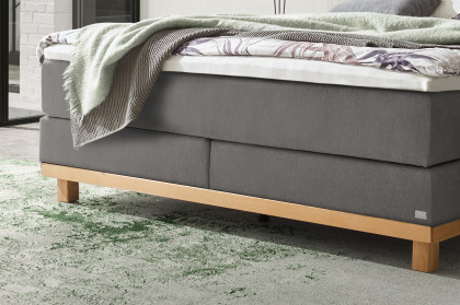 Pronto von Hasena - Boxspringbett Cecilia in Grey
