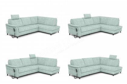 Emilia-LE25 von PM Oelsa - Eckcouch mint