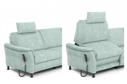 Emilia-LE25 von PM Oelsa - Eckcouch mint