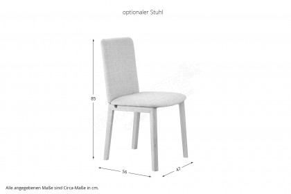 #26 Dining Table von Skovby - Esstisch Wildeiche furniert, geölt